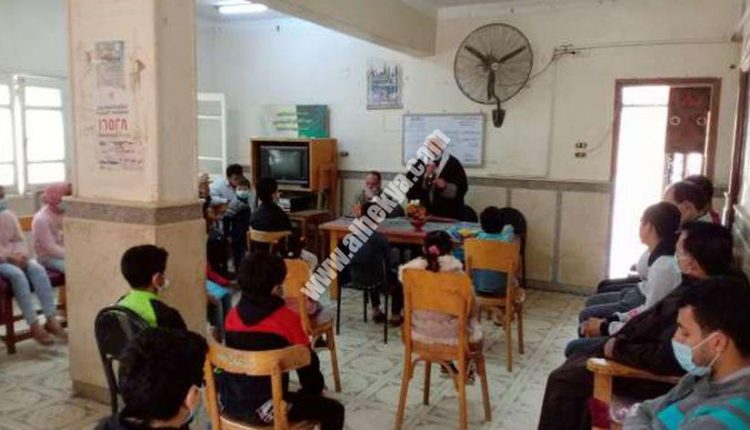 جانب من أنشطة القوافل الثقافية في قرى الدقهلية