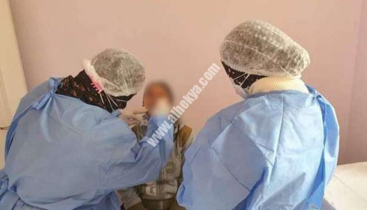 جامعة عين شمس تجرىمسجة كورونا للطلاب