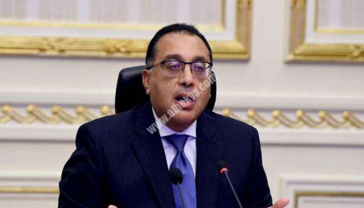 مصطفى مدبولي رئيس مجلس الوزراء