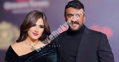 ياسمين عبد العزيز وأحمد العوضى